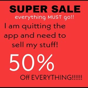 🚨SUPER SALE 🚨